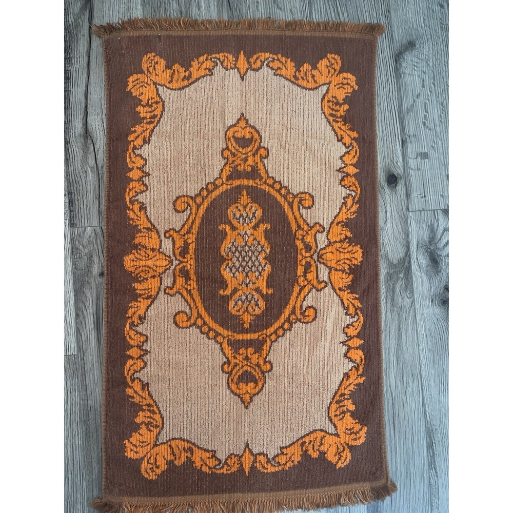 Vintage MCM Artex 100% Cotton Hand Towel Made In Brazil 70's